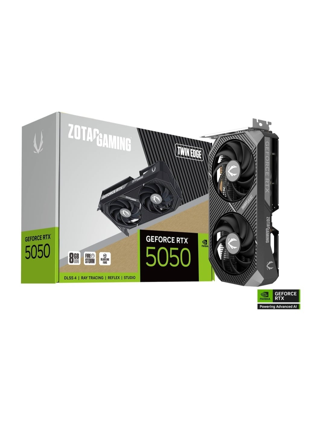 GAMING GeForce RTX 5050 Twin Edge 8GB GDDR6…