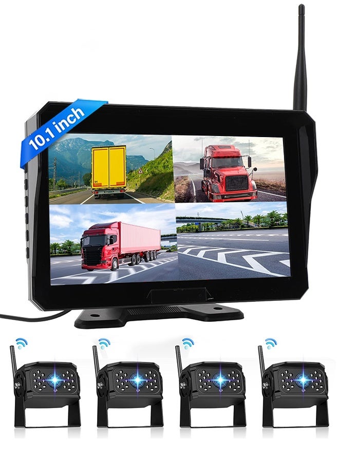 Professional 10.1 inch 1080P Wireless Backup Camera…