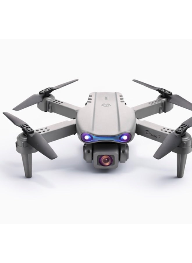 Compare E99 Foldable Dual Camera Drone with HD Camera – 2.4GHz RC Quadcopter with App Control, RealTime Transmission, LED Lights & OneKey Return – Grey at KSA Price