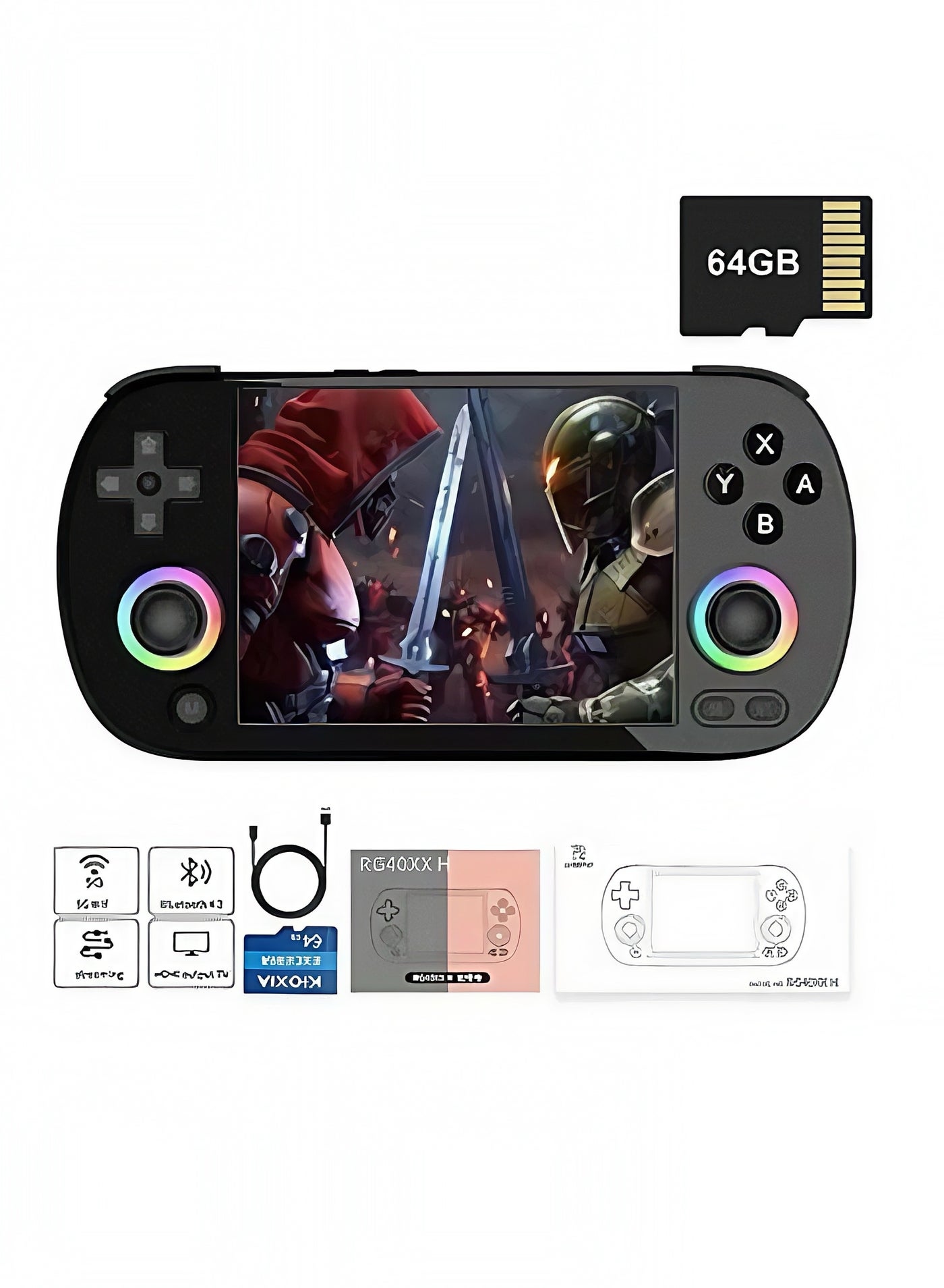 RG40XX H Retro Handheld Game Consoles 64 TF…