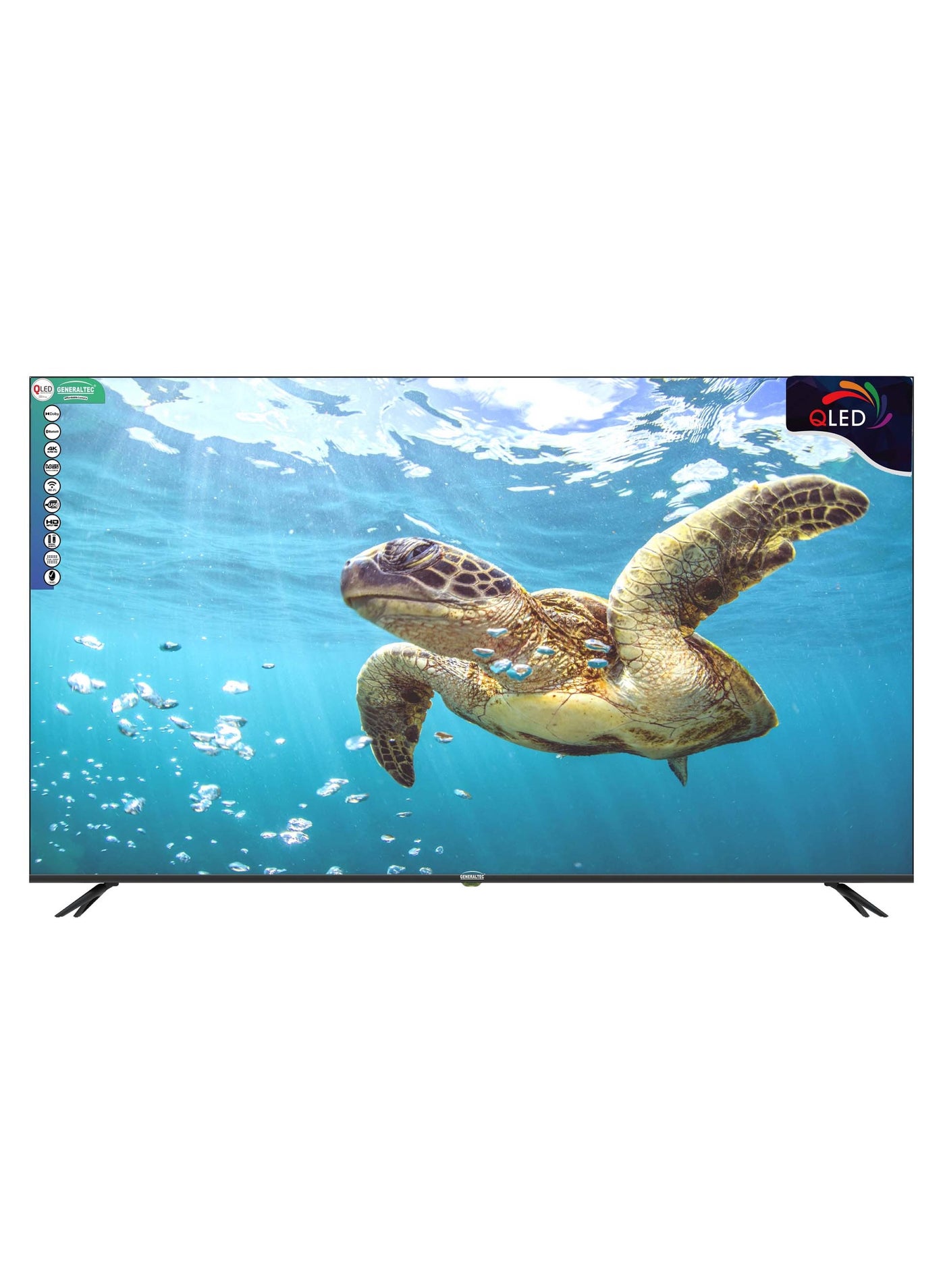 Generaltec 75 Inch Smart 4K Ultra HD QLED…