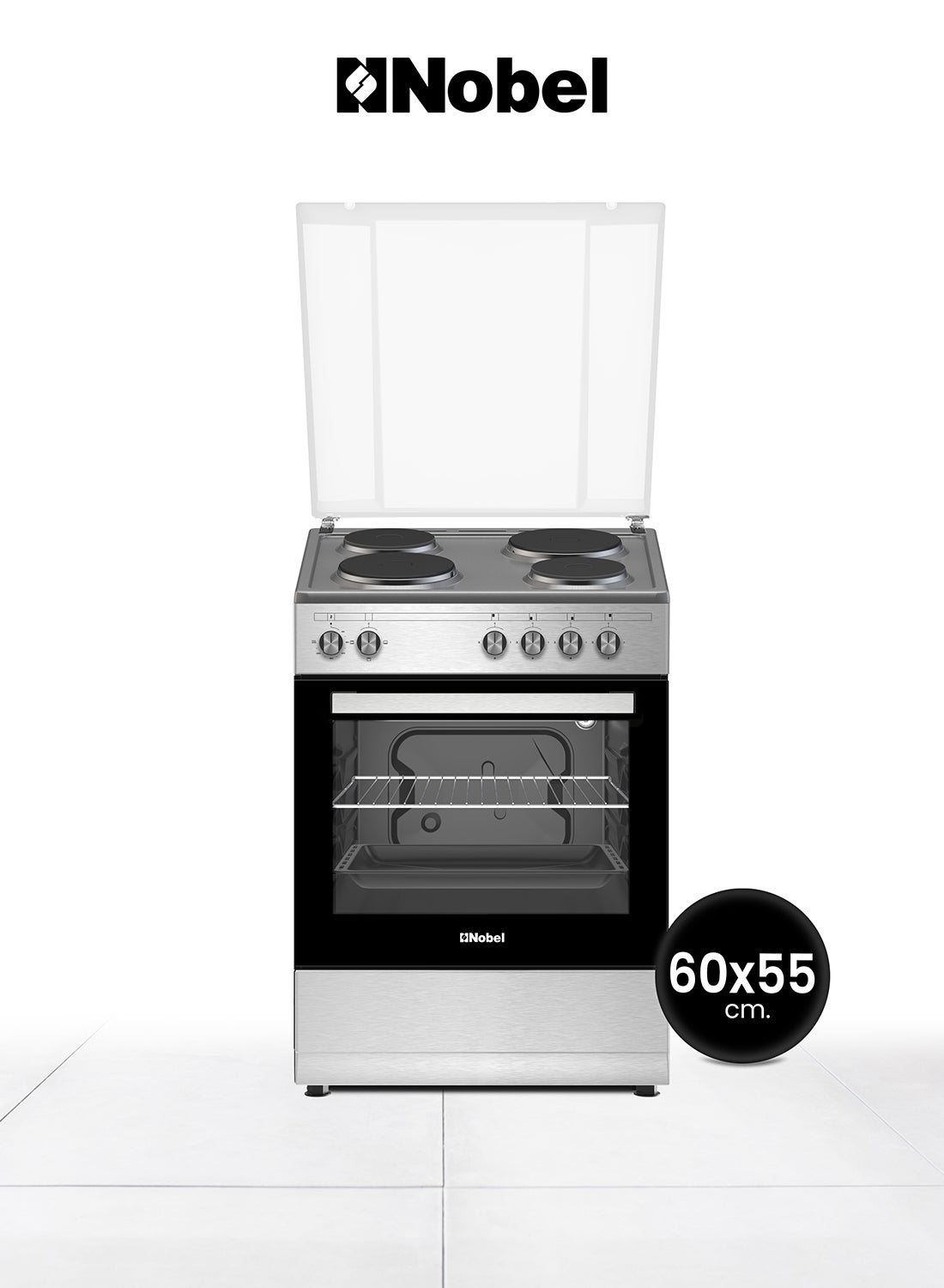 60 x 55 Electric Cooker, 4 Hot Plate…