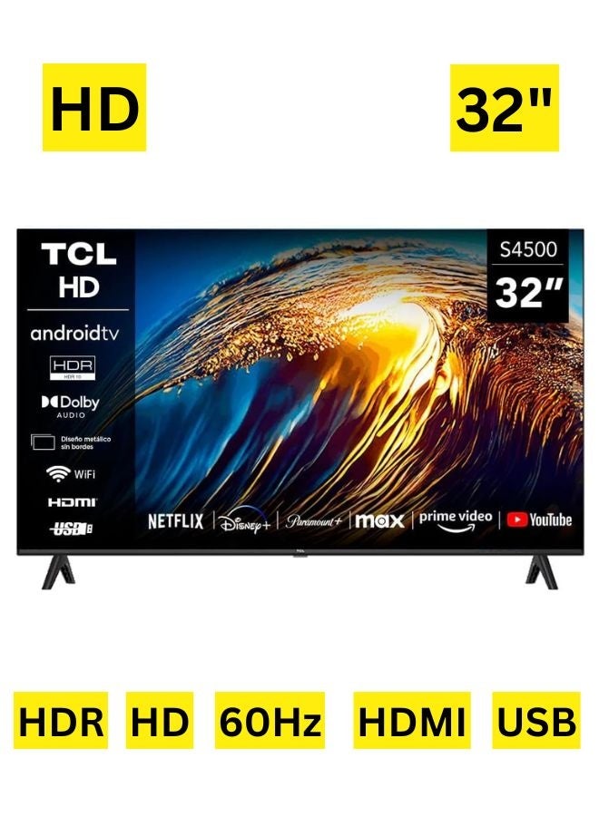 32 Inch S4500A HD Smart TV | Android Smart…