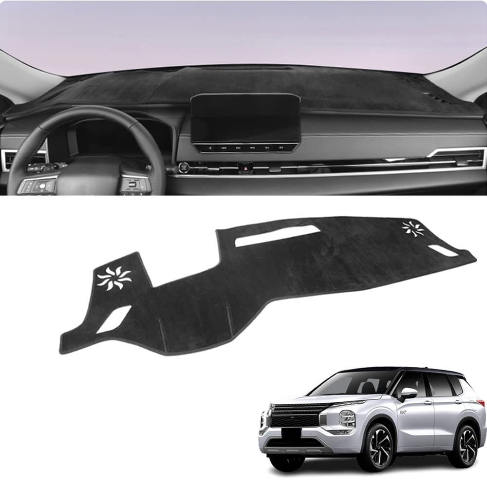 Compare Kakash Custom Interior Accessories for Mitsubishi Outlander 2022 2023 2024 PHEV 2023 2024 Dashboard Cover Mat Dash Covers Reduces Glare Eliminates Cracking Protector Sunshade No Glarewith HUD at KSA Price