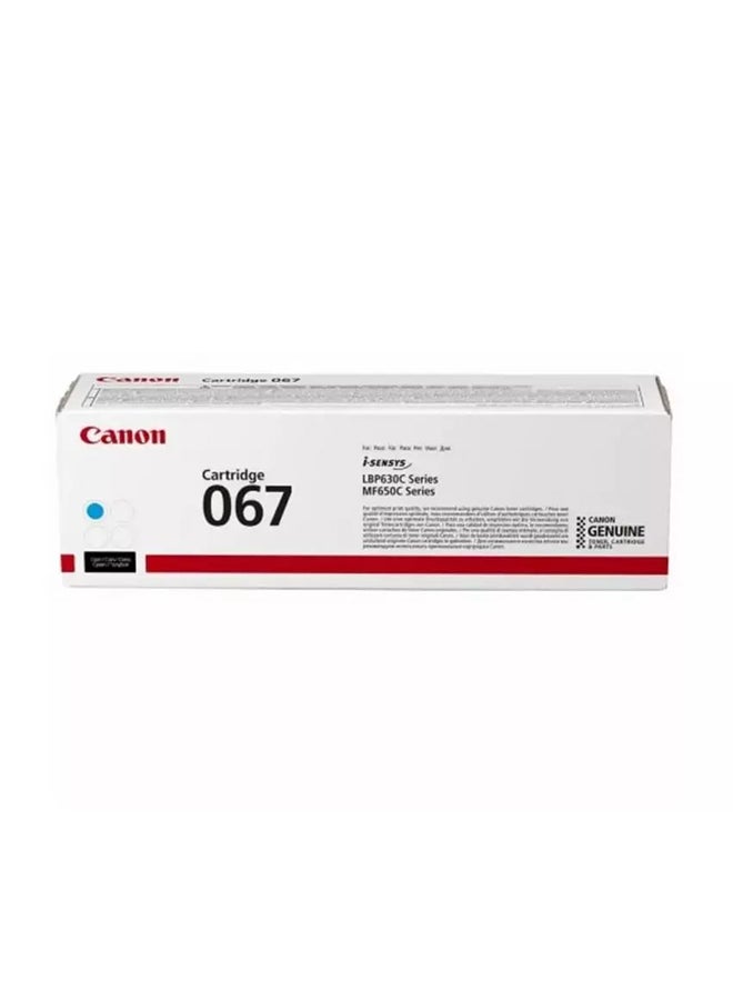 Compare Toner Cartridge 067 MF650 Series Yield 1250 Pages Cyan at KSA Price
