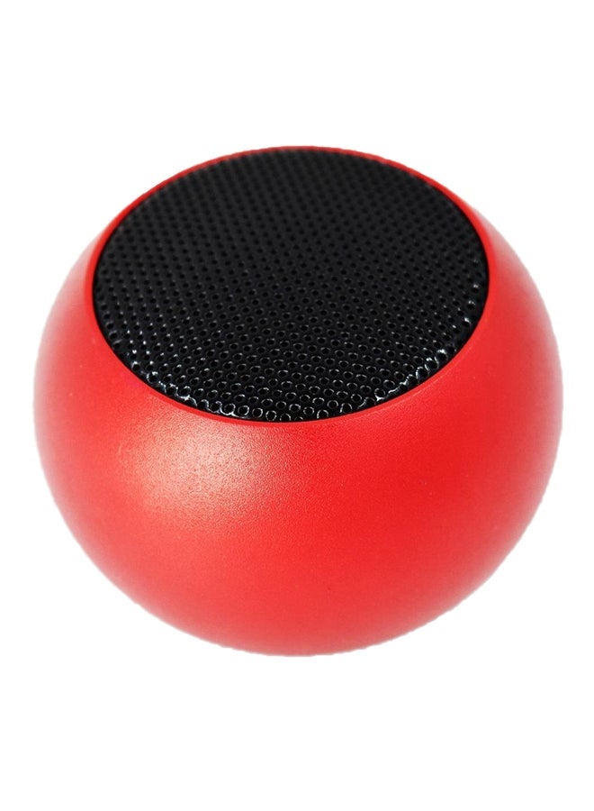 Compare Mini Bluetooth Metal Wireless Speaker Red at KSA Price
