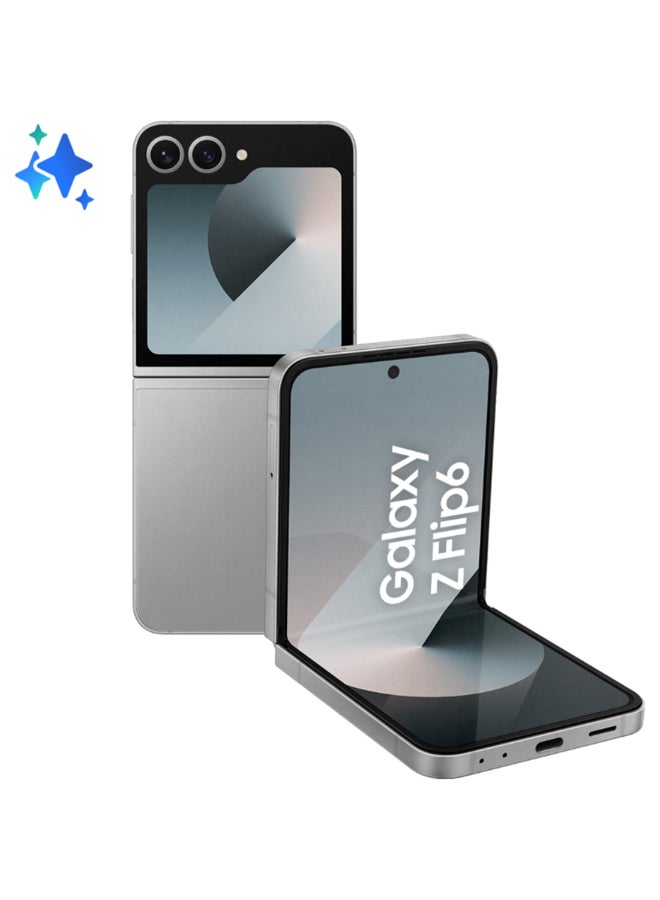 Galaxy Z Flip 6 Single SIM + eSIM Silver…