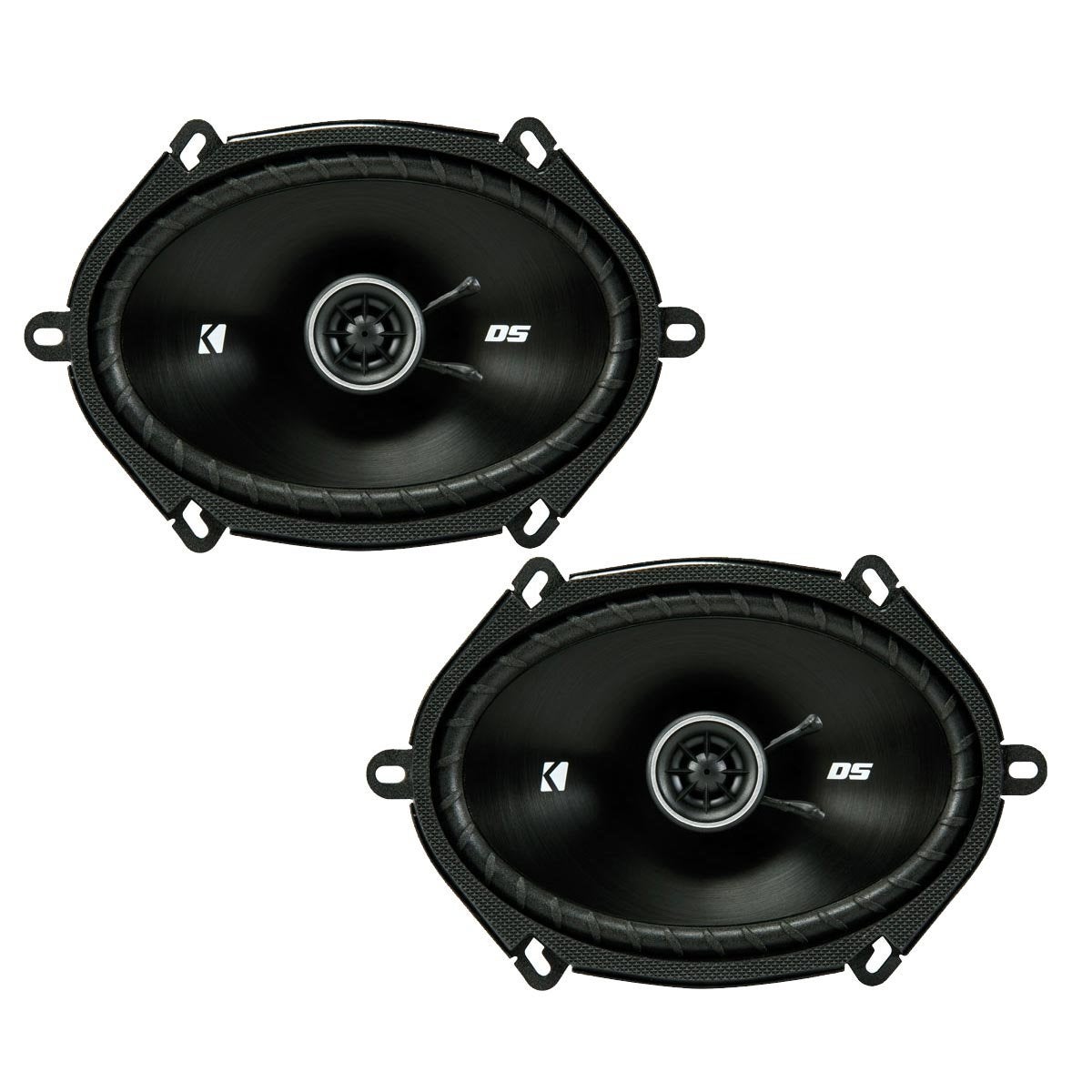 Compare KICKER DSC680 6x8Inch 160x200mm Coaxial Speakers 4Ohm Pair at KSA Price