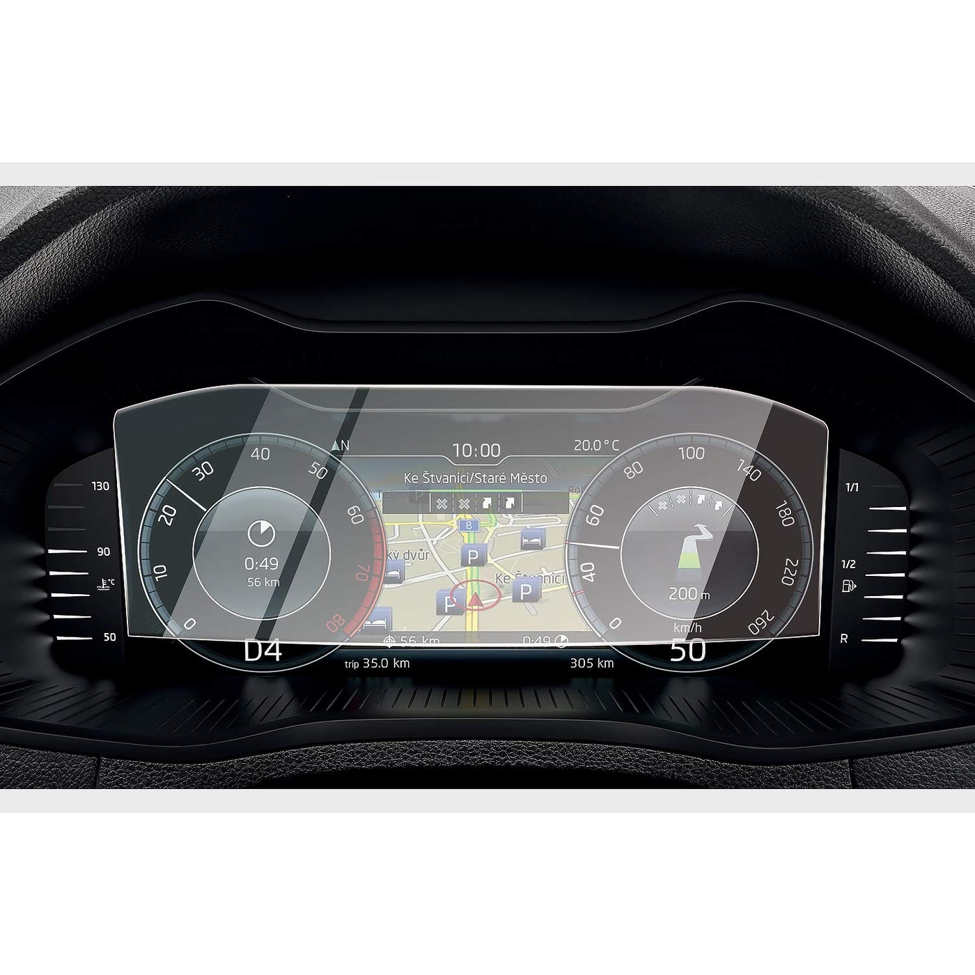 Compare CDEFG Compatible with Skoda Superb Kodiaq 20192023  Karoq Kamiq 20192024 2025 Instrument Panel Protective Film 9H ScratchResistant 10.25 Inch Transparent Car Tempered Glass Screen Protector at KSA Price