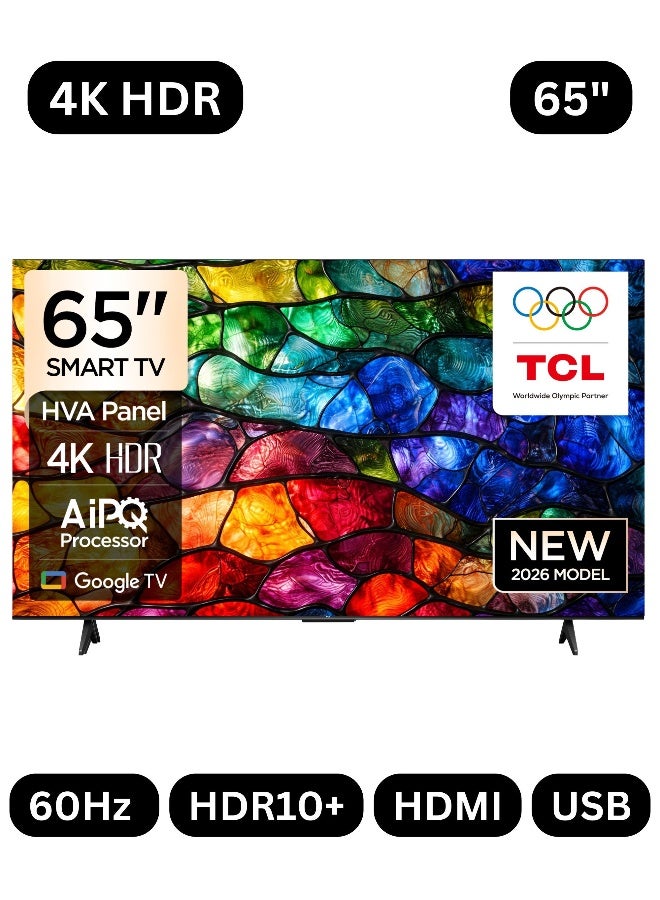 65-inch P61L 4K HDR Smart TV (2026 Model…
