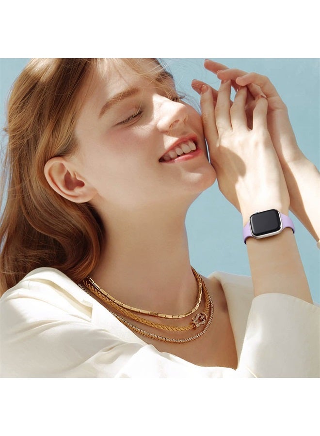 12 Pack Slim Bands Compatible with Apple Watch…