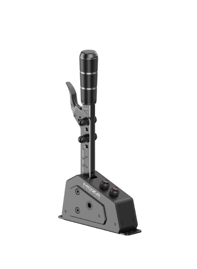 Compare MOZA SGP Sequential Shifter – MultiFunction Sim Racing Gear Lever with RGB, Hall Sensor, and AllMetal Construction – Black at KSA Price