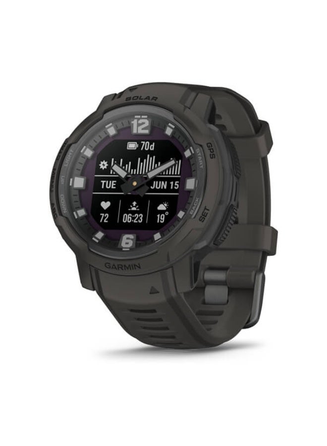 GARMIN INSTINCT CROSSOVER SOLAR, GRAPHITE, WW Graphite