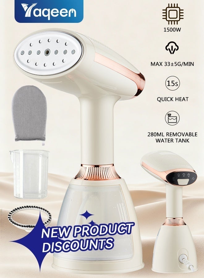 [New Upgrade] Handheld Garment Steamer With 3 Steam…