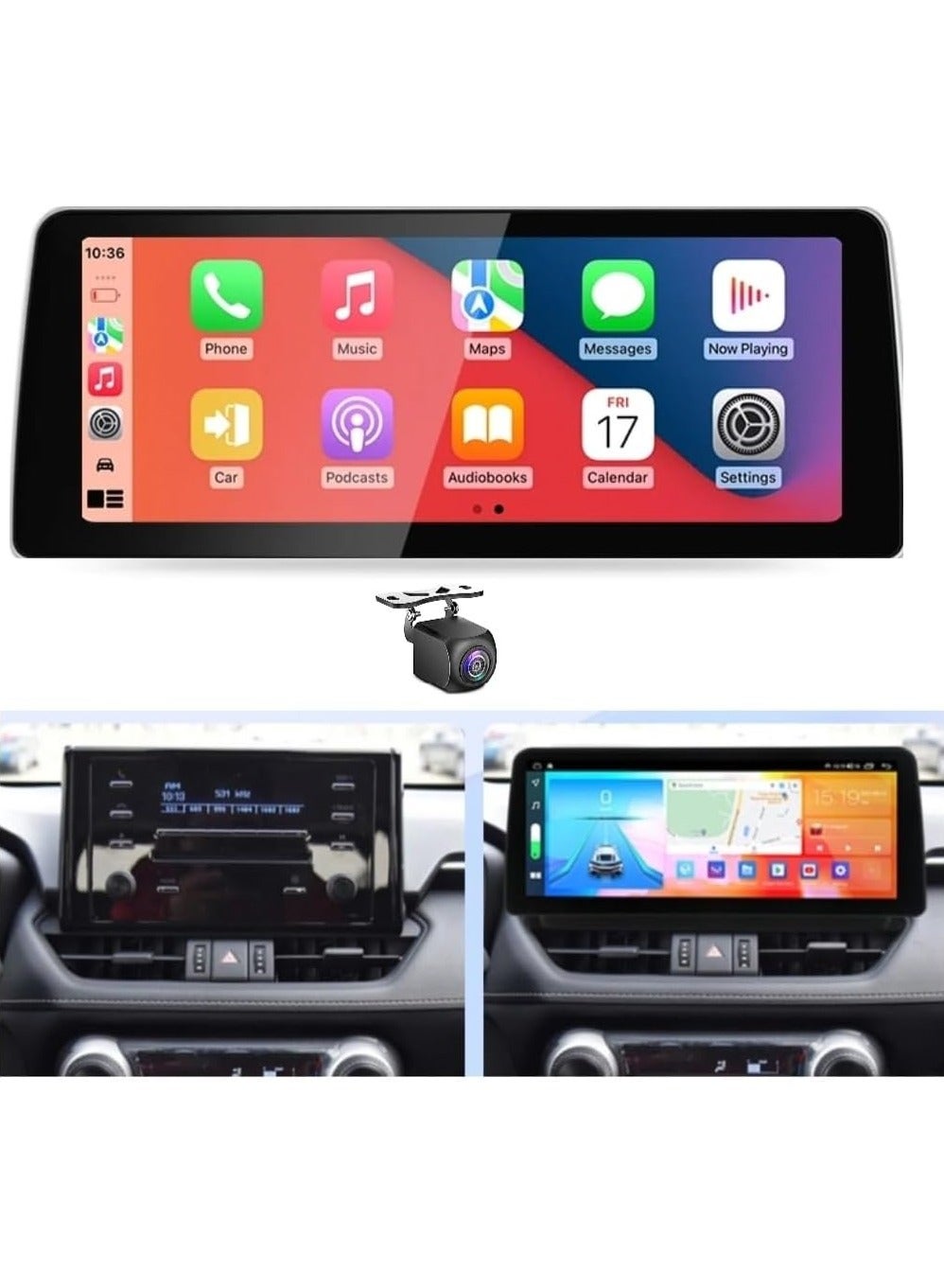 Compare 12.3 Inch Android Screen For Toyota Rav4 20182023 RAV 4 Car Stereo Support Apple Carplay Android Auto Wireless 4GB RAM Fast Interface AHD Camera included 4G Wifi USB QLED at KSA Price