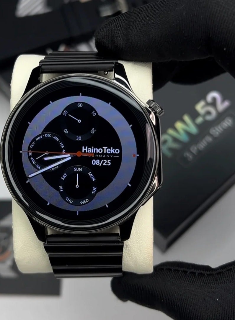 Smartwatch RW52 Round Shape AMOLED Display Smart Watch…
