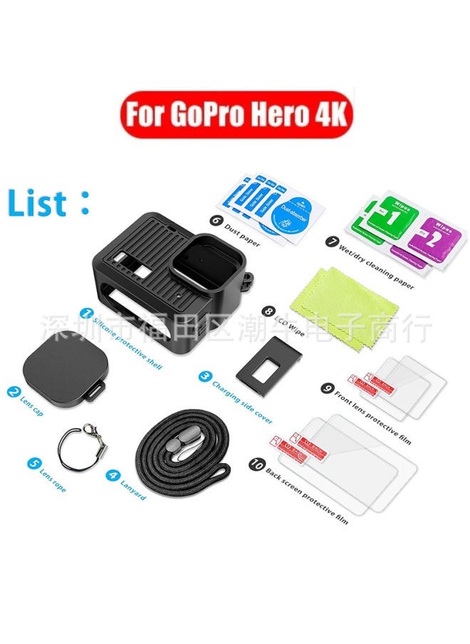 Action Camera Gopro Hero 4K Silicone Protective…
