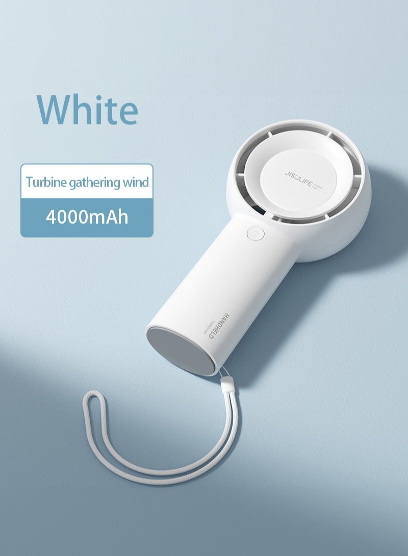 JISULIFE handheld turbo fan [16 hours maximum…