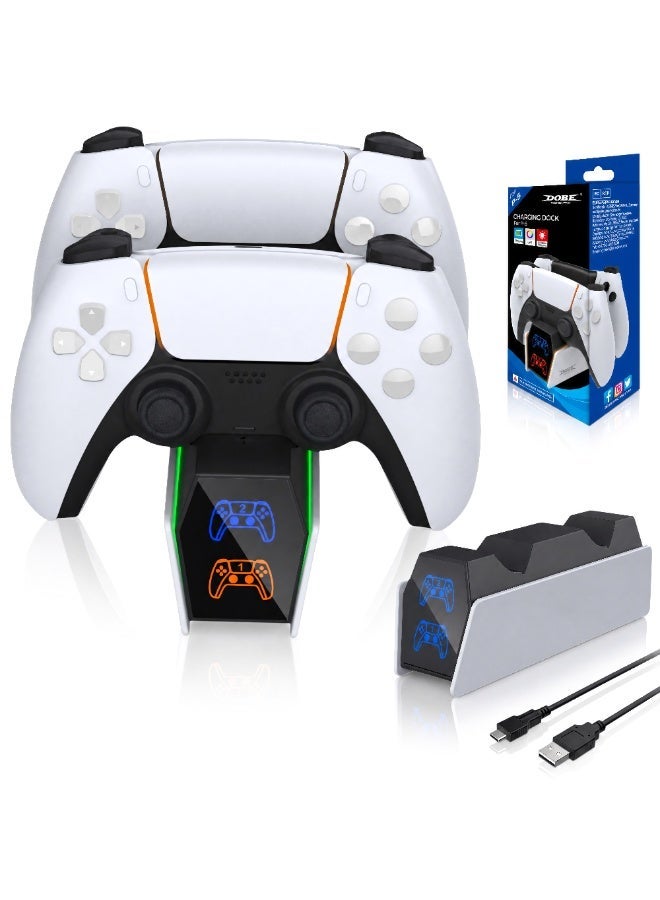 DOBE Dual Controller Charging Dock for PS5 with…