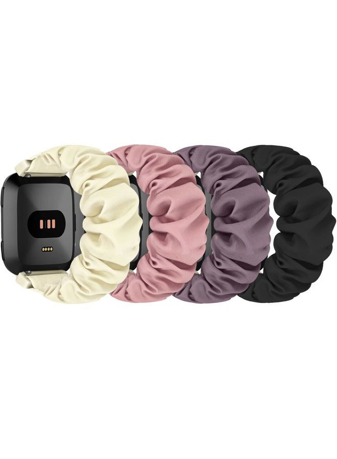 Scrunchie Watch Bands for Fitbit Versa/Versa 2…