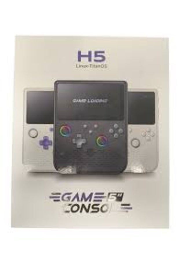 H5 Retro Gaming Console, 5.0 Inch IPS HD…