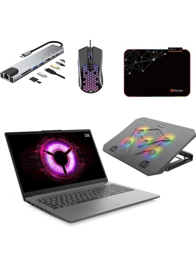 Compare LOQ Gaming Laptop With 15.6Inch Full HD Display,AMD Ryzen 7 7735HS Processor32GB RAM2TB SSDNVIDIA GeForce RTX 3050  GraphicsWindows 11 Home With Gaming Combo bundle Luna Grey at KSA Price