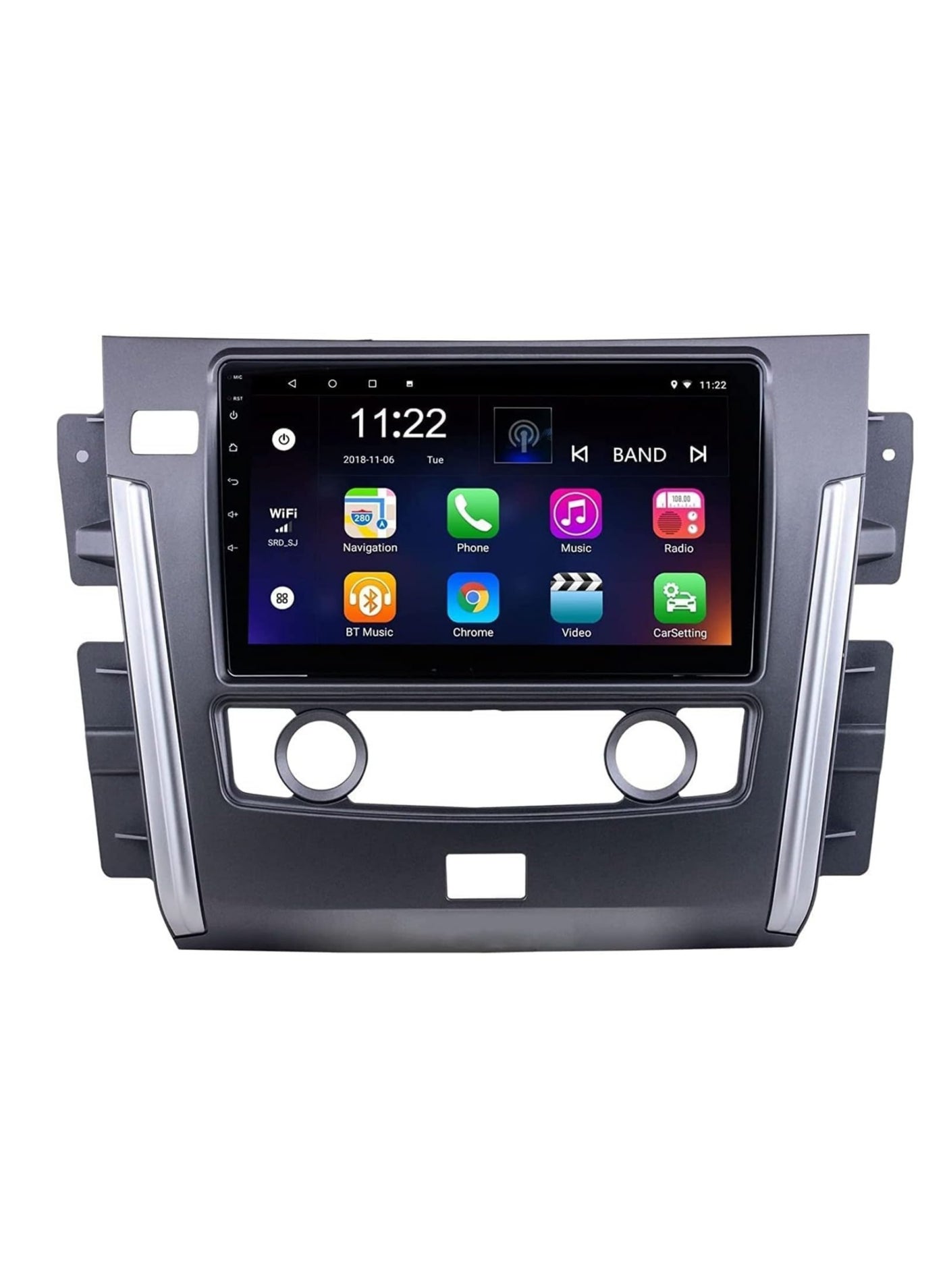 Compare Android Screen For NISSAN PATROL 2013 To 2019 4GB RAM 64GB Memory Support Apple Carplay Android Auto Full HD Touch Screen 10 Inch built In Bluetooth USB Radio WiFi Play Store Backup Camera included at KSA Price