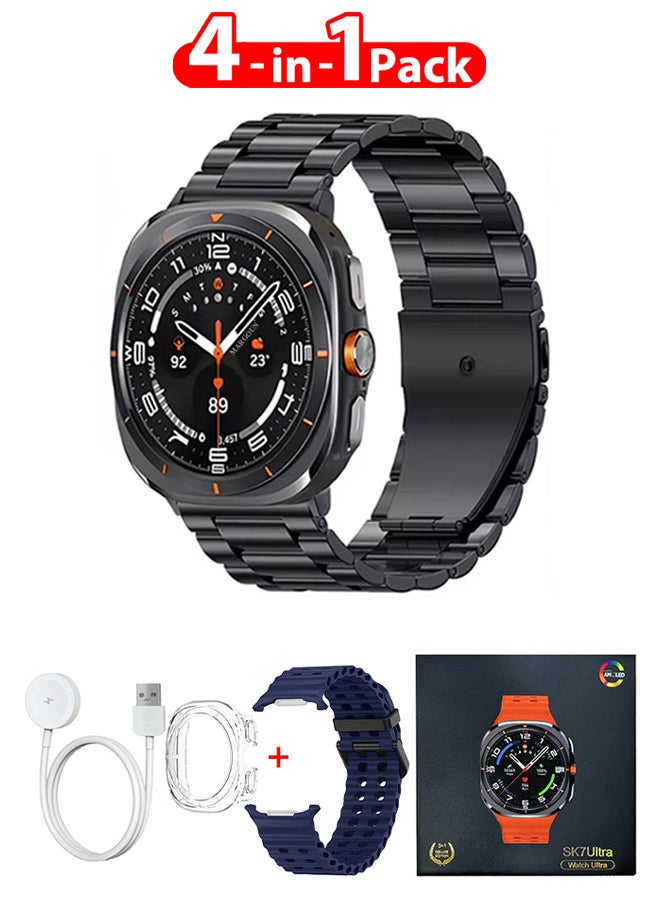 SK7 Ultra Smartwatch Bundle With Accessories Including…