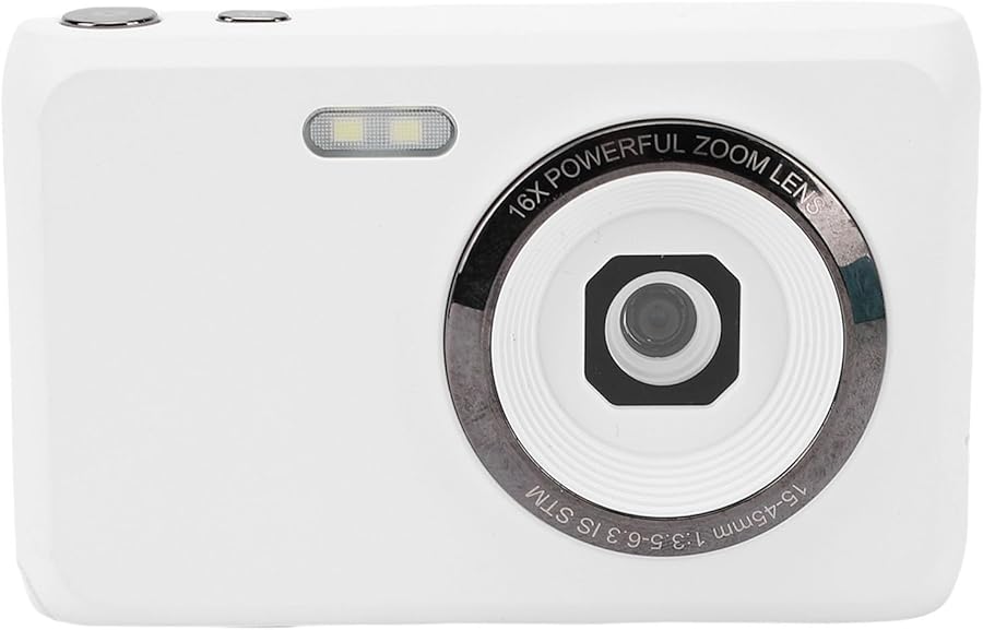 4K 64MP Digital Camera with 16X Zoom Anti Shake…
