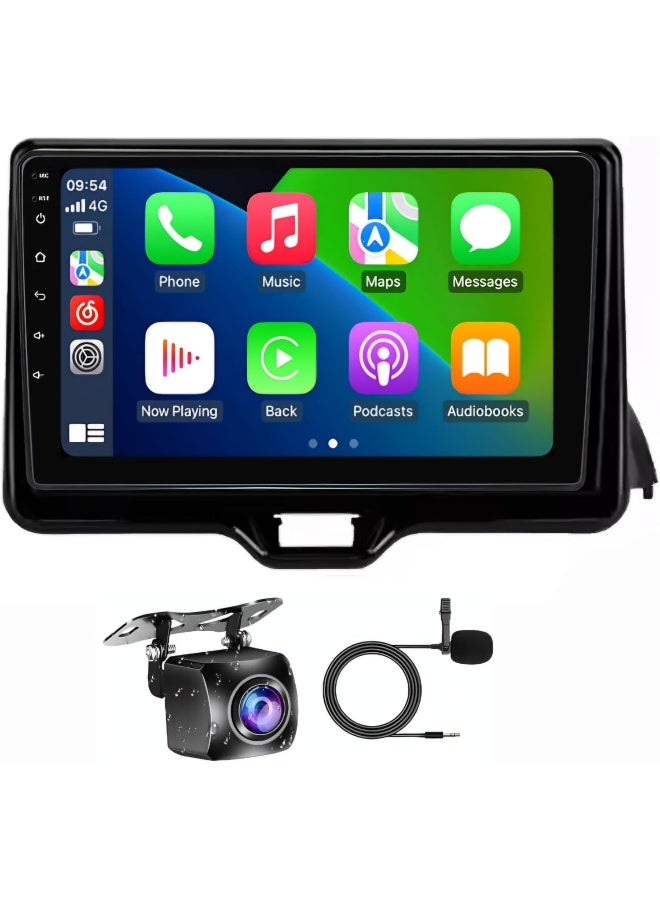 Compare Fit Toyota Yaris Car Stereo Android Screen 20222023 With Apple Carplay Android Auto Wireless WiFi DSP AHD Camera Included Fast Interface QLED Quick Boot 2+32 Carplay at KSA Price