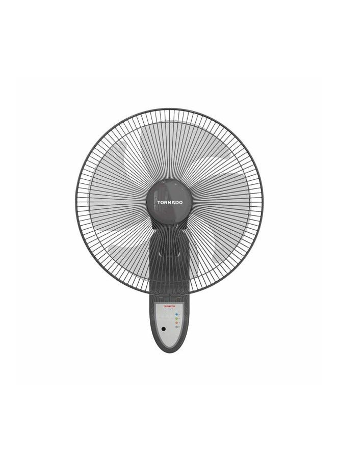 Compare TORNADO Wall Fan 16 Inch 4 Blades Remote Grey EPS16RG 220 W EPS16RG grey at KSA Price