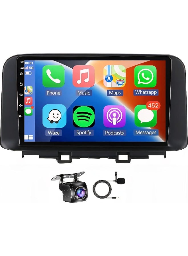 Compare Fit Hyundai Kona Car Stereo Kona Android Screen 20172019 With Apple Carplay Android Auto Wireless WiFi DSP FM&AM BT AHD Camera Included Fast Interface 2+32GB Carplay at KSA Price