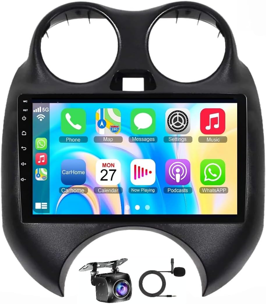 Fit Nissan Micra Car Stereo Micra Android Screen…