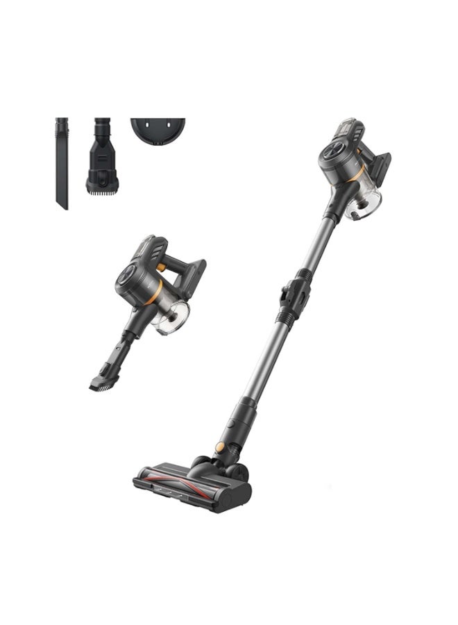 Compare Mova J20 Cordless Stick Vacuum Cleaner, 17K Pa Powerful Suction, 6x2200 mAh Battery, 50 Minutes Running Time, Folding Tube for Corner Cleaning, 0.5 Litre at KSA Price