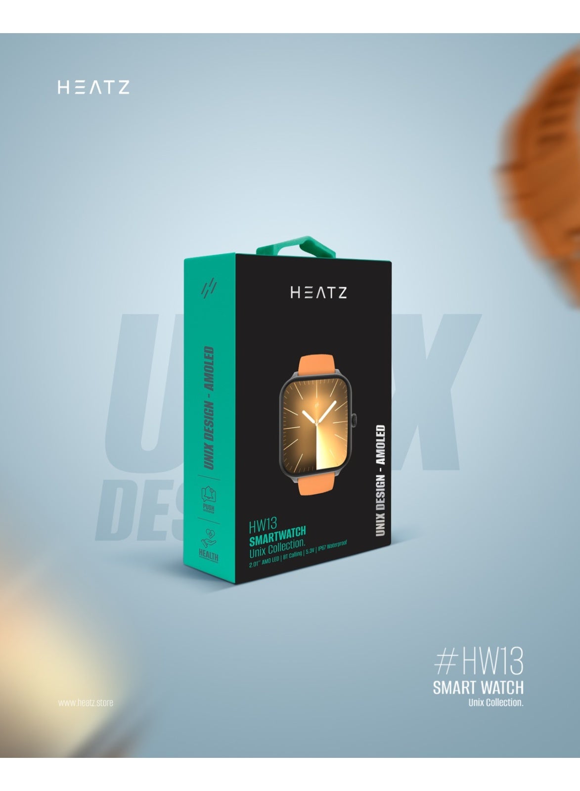 Compare HW13 Smart Watch UNIX | Fitness Tracker with Heart Rate Monitor, Sports Modes, Notifications & Long Battery Life – Android & iOS Compatible at KSA Price
