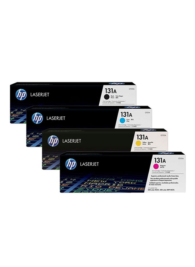 131A Pack of 4 Ink Toner Cartridge Set…