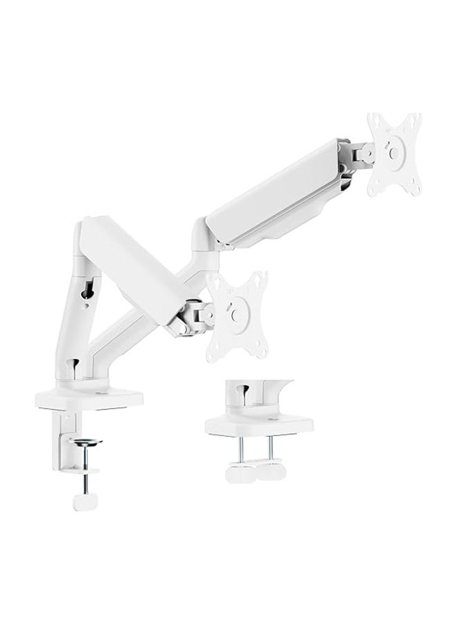 Compare Pivot Core Dual Monitor Arm  White at KSA Price
