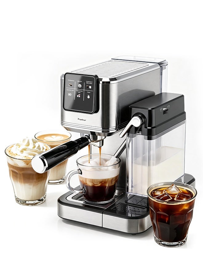 Semi-Automatic Espresso Machine and Coffee Machine,…