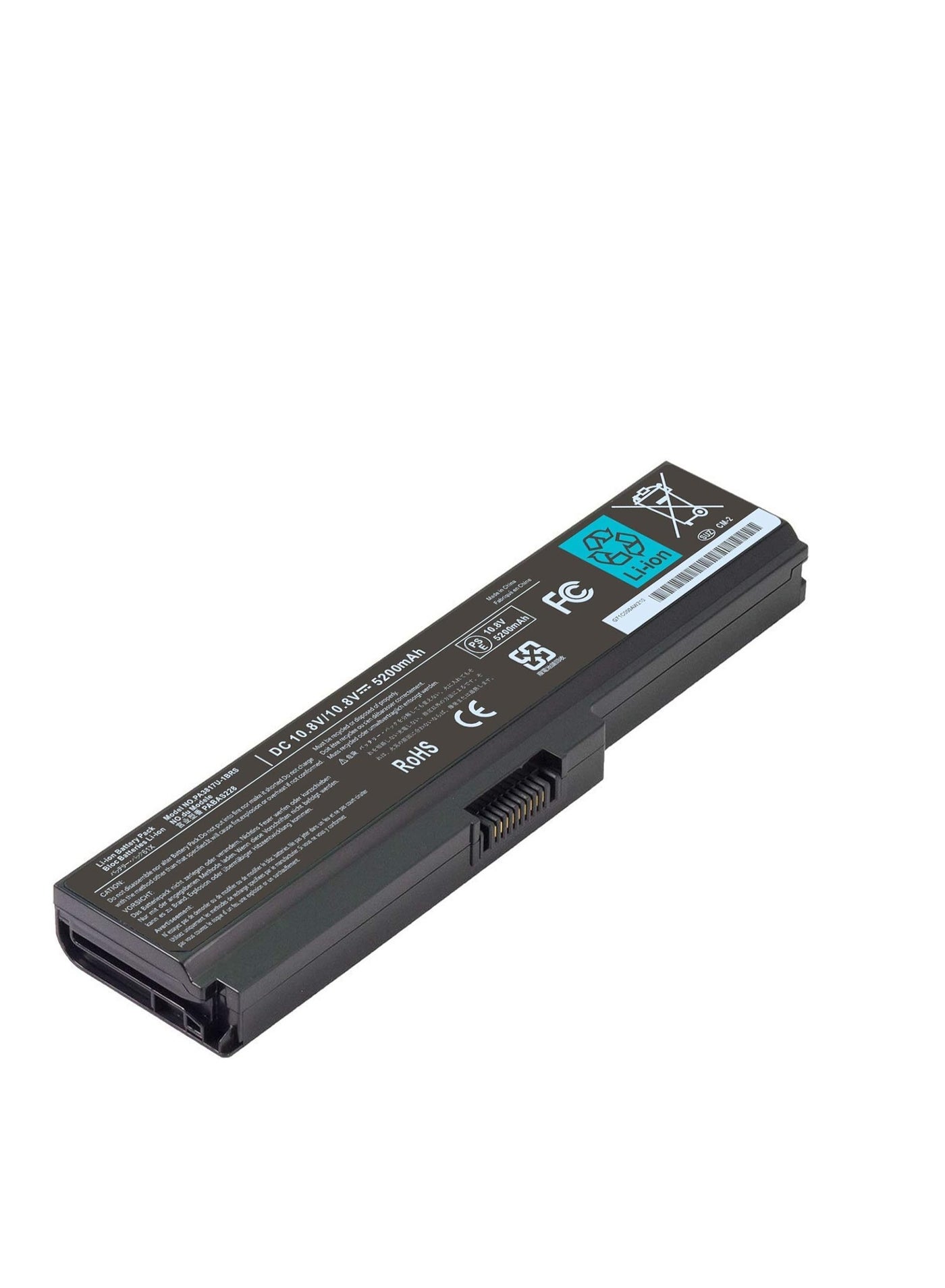 Compare Toshiba Pa3817U1Brs Battery Replacement Black at KSA Price