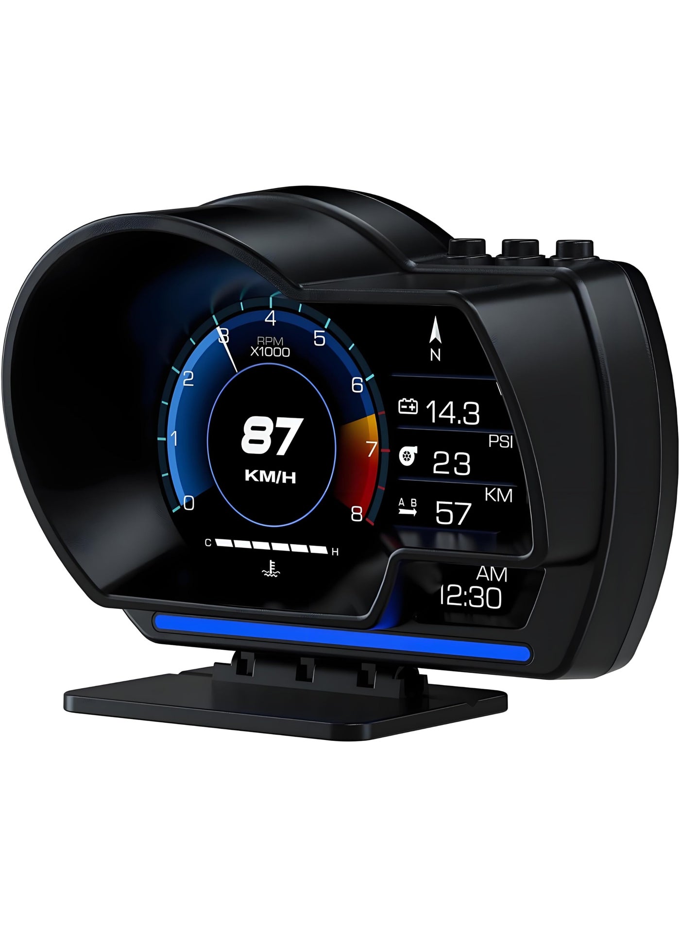 Car HUD Display,OBD? Gauge Display Heads up…