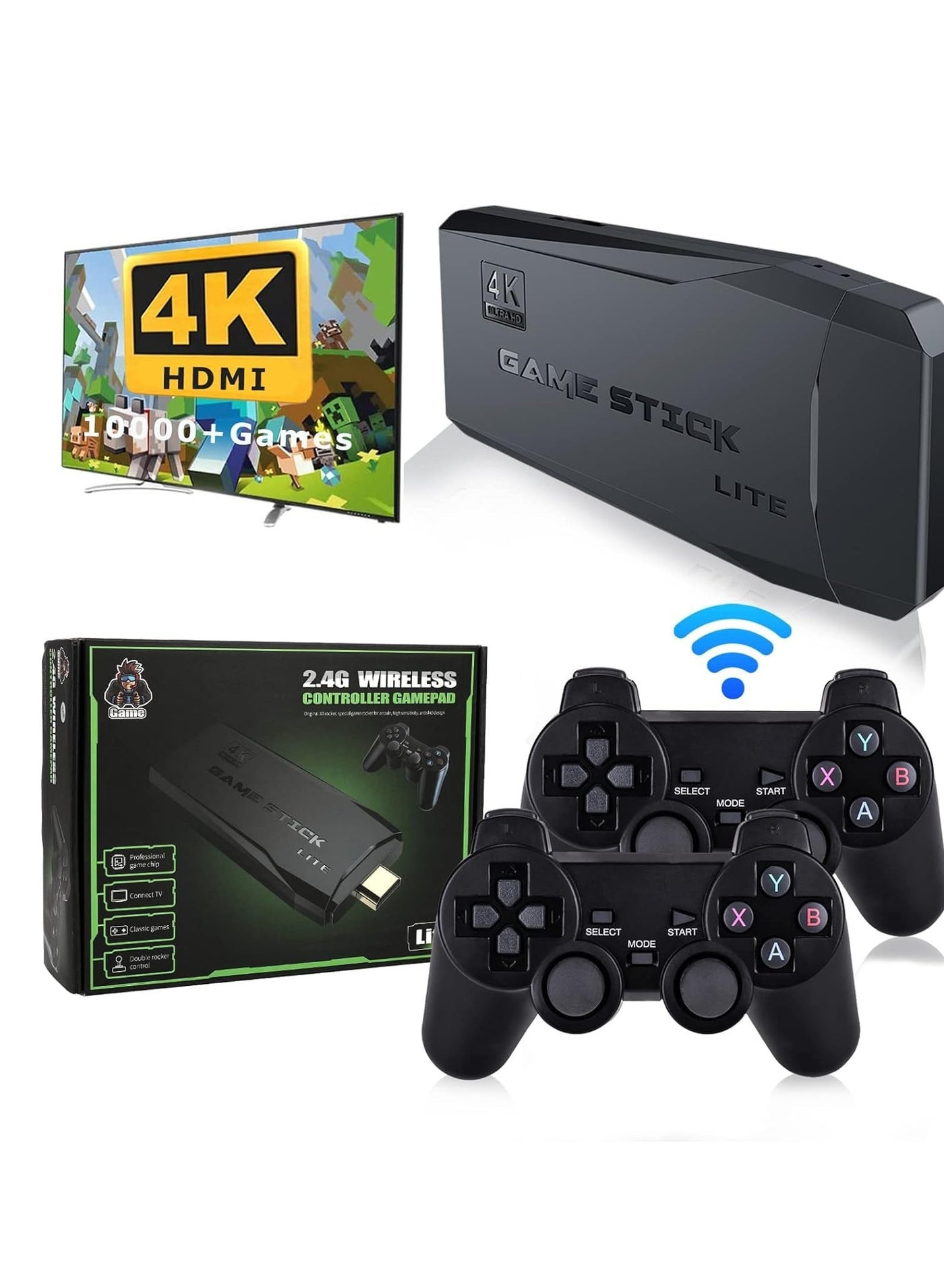 Wireless HDMI High-Definition Game Console, Built-in…