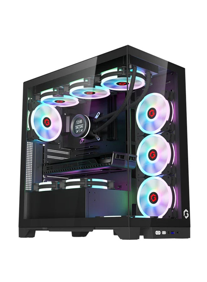 Emperor Midnight IV Series Mid Tower Gaming…