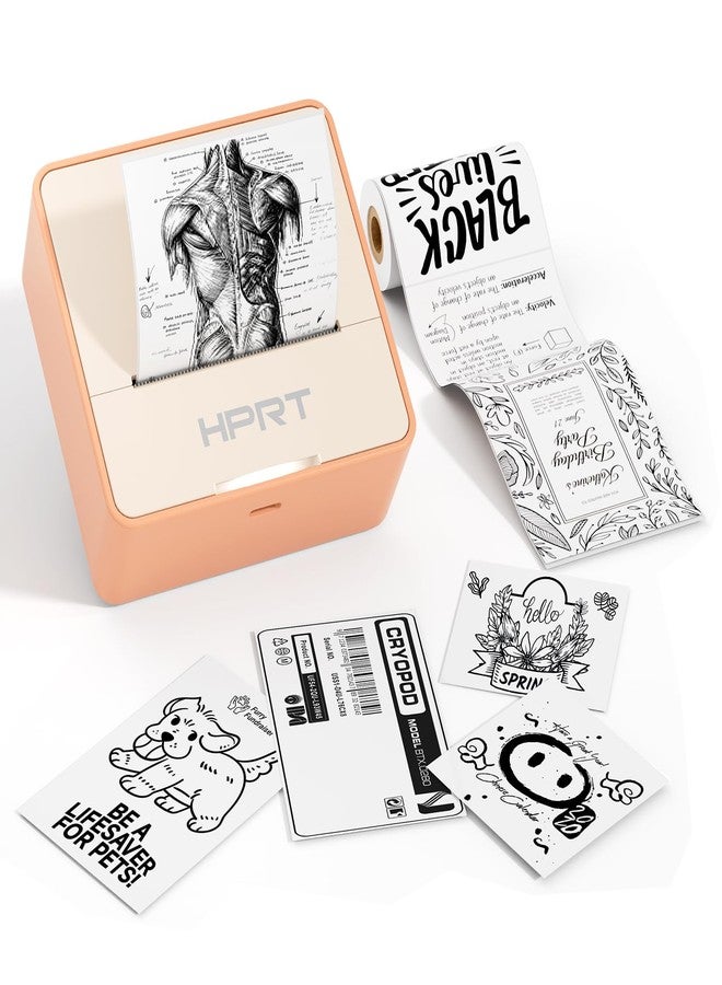 Compare HPRT S2 Mini Sticker Printer, Sticker Maker for iPhoneAndroid, Fun APP DIY at KSA Price