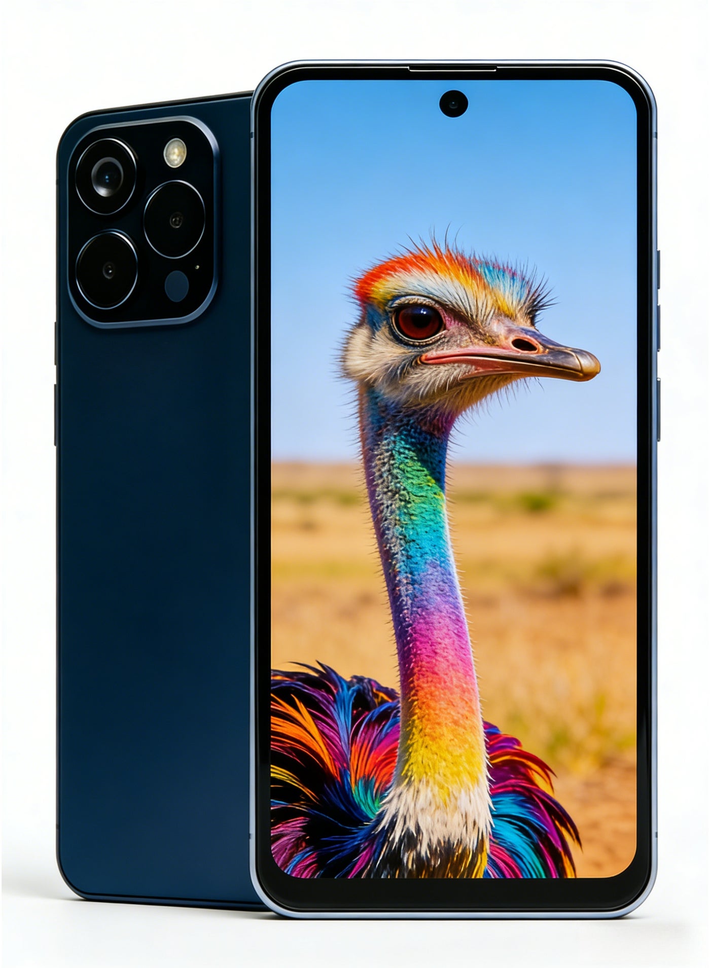 Compare CCIT i16 Pro Max 5G Smartphone  8GB RAM, 512GB ROM, 6.8 HD Screen, 6000mAh Battery  Deep Blue at KSA Price