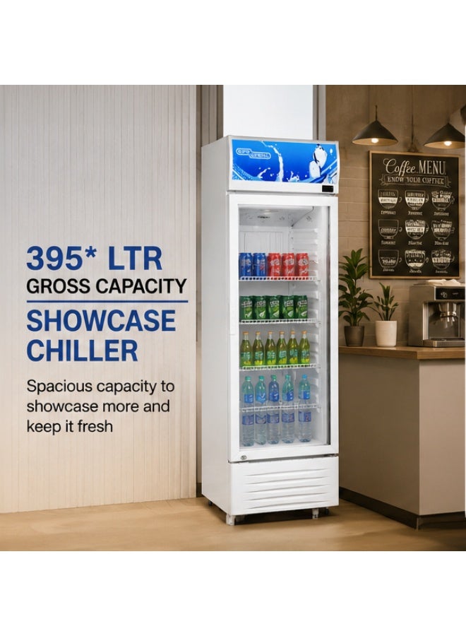 Compare Freestanding Single Door Chiller 338 L SGSC398 WhiteBlue at KSA Price