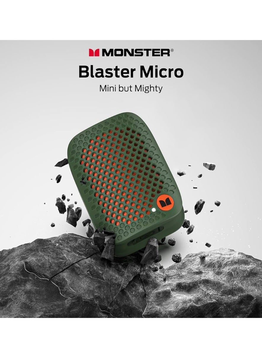 Blaster Micro Bluetooth Speaker, IPX7 Waterproof Level,…