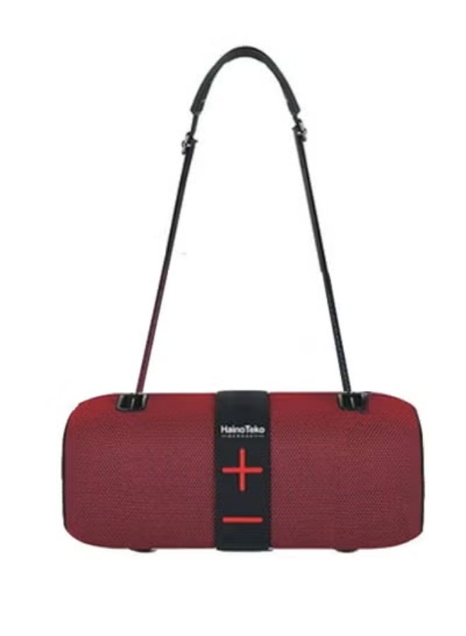 Compare S105 Portable Wireless Bluetooth Speaker with Power Bank | Deep Bass & Powerful Sound | Long Battery Life | Compact TravelFriendly Design for Music, Outdoor Adventures & Daily Use – Red at KSA Price