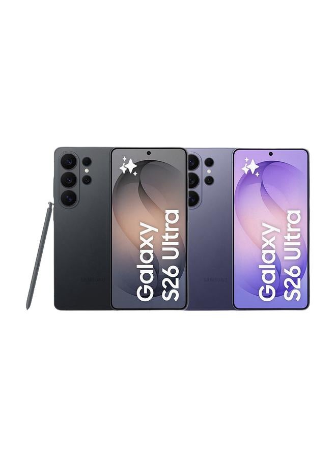 Compare Galaxy S26 Ultra Dual SIM Black 12GB RAM 512GB 5G  International Version & Galaxy S26 Ultra Dual SIM Cobalt Violet 12GB RAM 256GB 5G  International Version Bundle at KSA Price