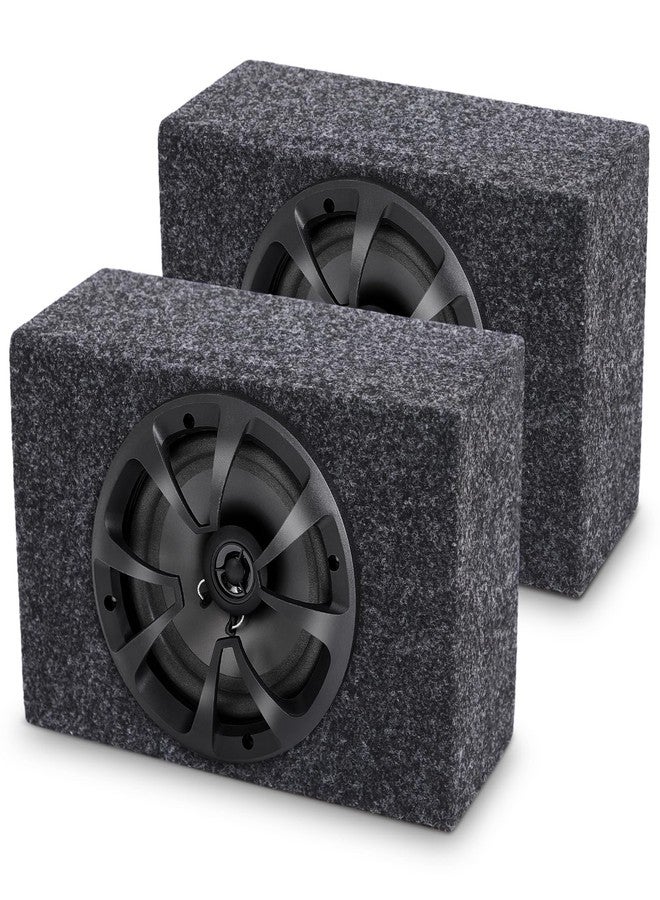 Compare Datanly 2 Pack 2Way Coaxial Car Audio Speakers with Speaker Box Enclosures Set 6.5 100 W Sturdy Constructed Car Stereo and Sound System Accessories Portable Audio Equipment for Vehicles at KSA Price