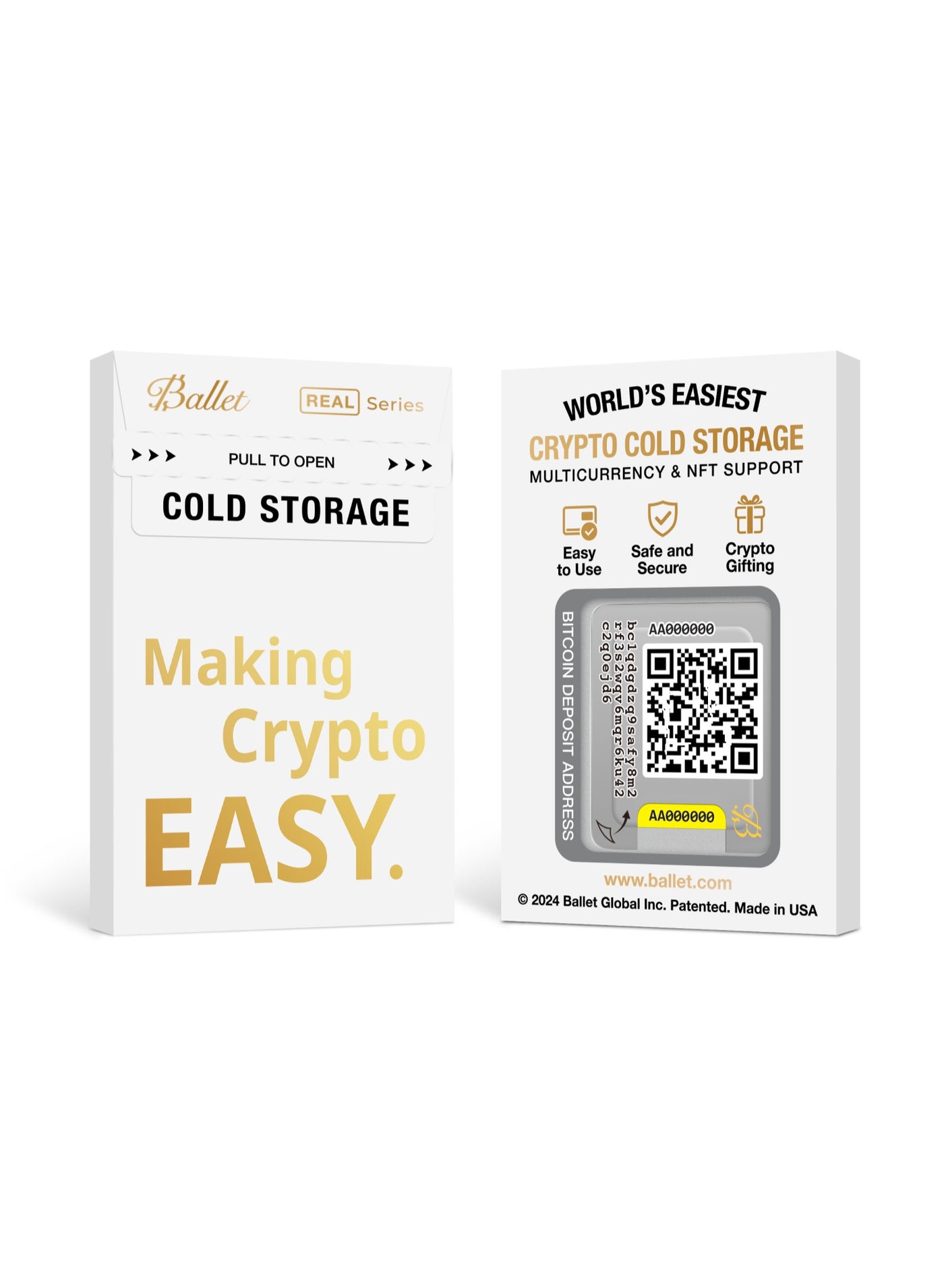 Compare Ballet REAL Bitcoin  The Easiest Cryptocurrency Cold Storage Card  Crypto Hardware Wallet, Safeguarding Your Digital Assets at KSA Price